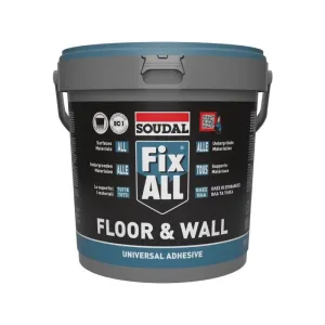Клей полимер-гибридный 4 кг Fix All Floor&amp;Wall Soudal